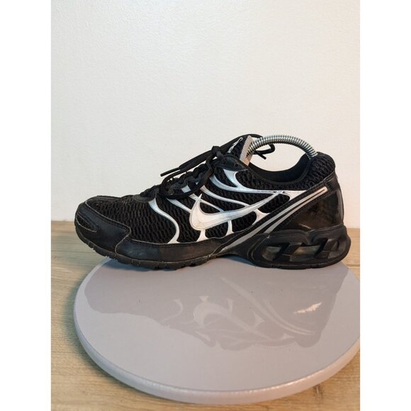 Nike Air Max Torch 4 Black White Women's Shoes Sneakers Size 11 Flaw 343851-010 - Picture 7 of 13